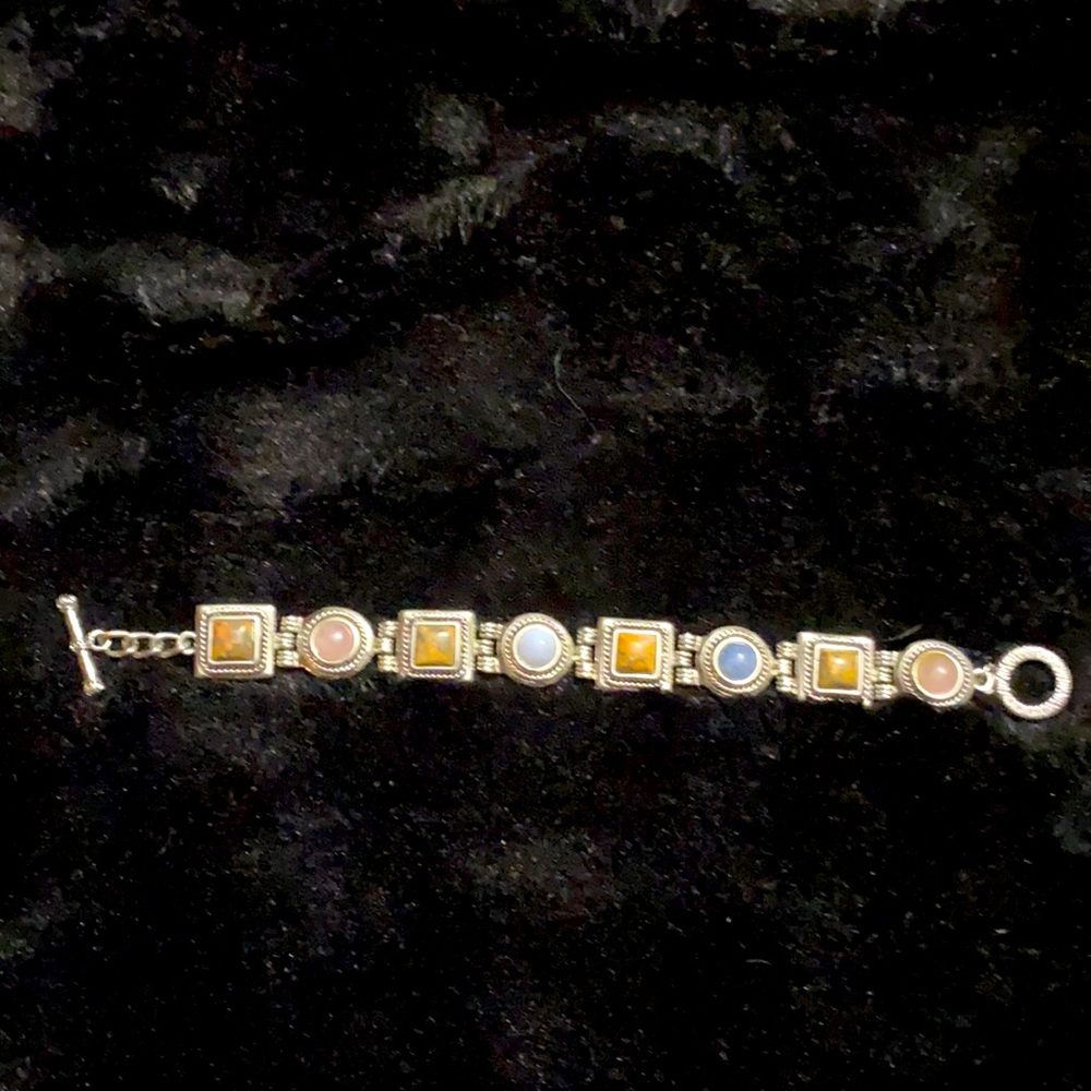 Silver Multi-stone bracelet
